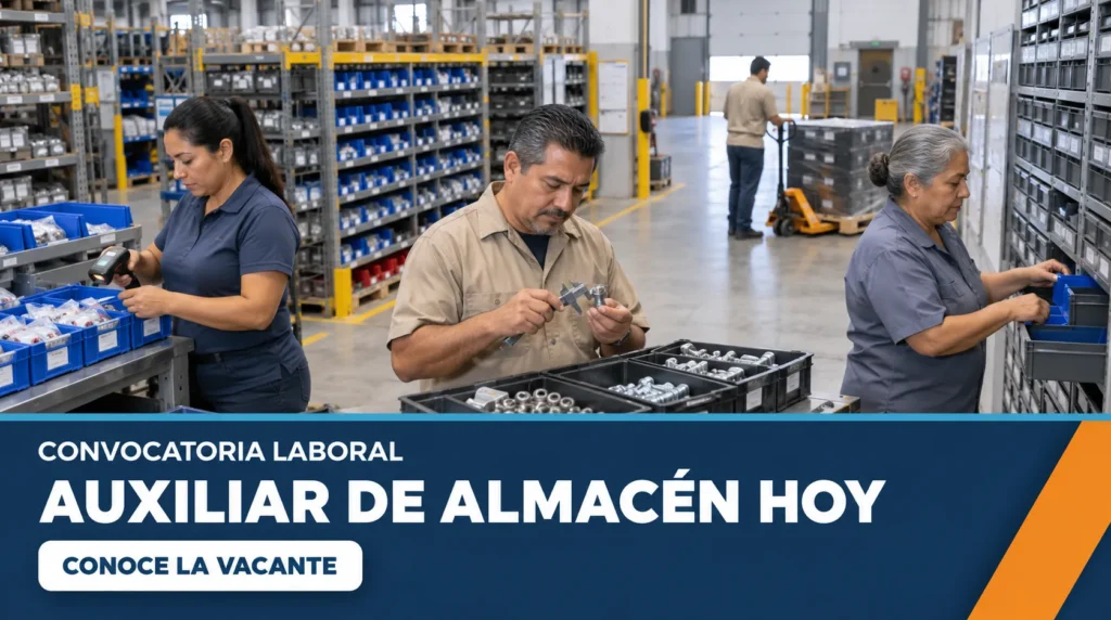 Auxiliar de Almacén hoy